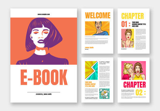 Minimal E-Book Layout