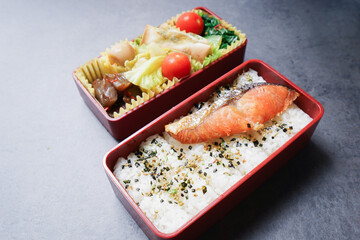 手作りのお弁当