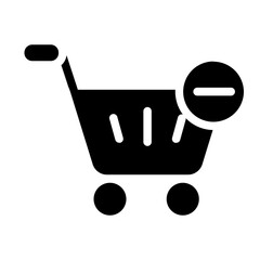 Remove from cart Solid Icon