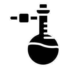 Suction flask Solid Icon