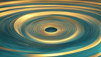 rippling water circles spreading outward from a central point, with soft, transparent overlays representing calm energy