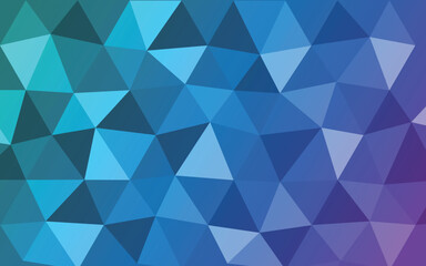 Colorful gradient polygonal abstract background