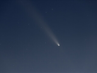 comet, atlas, a3, tsuchinshan, sky, dark, structure, structure, telescope, comet tail, core, nucleus, antitail