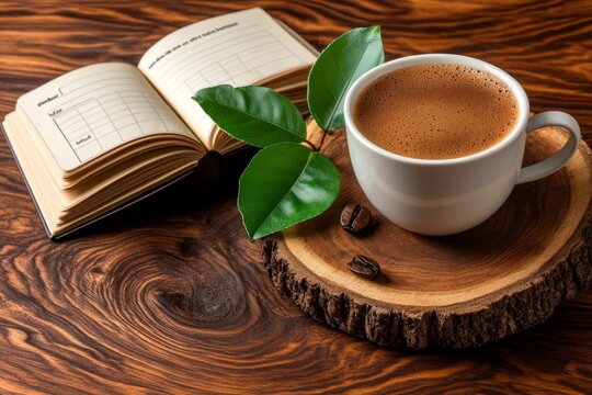 An open planner showing only two tasks for the day, capturing the essence of simplicity in decision planning