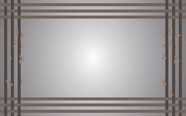 Wooden frame background illustration