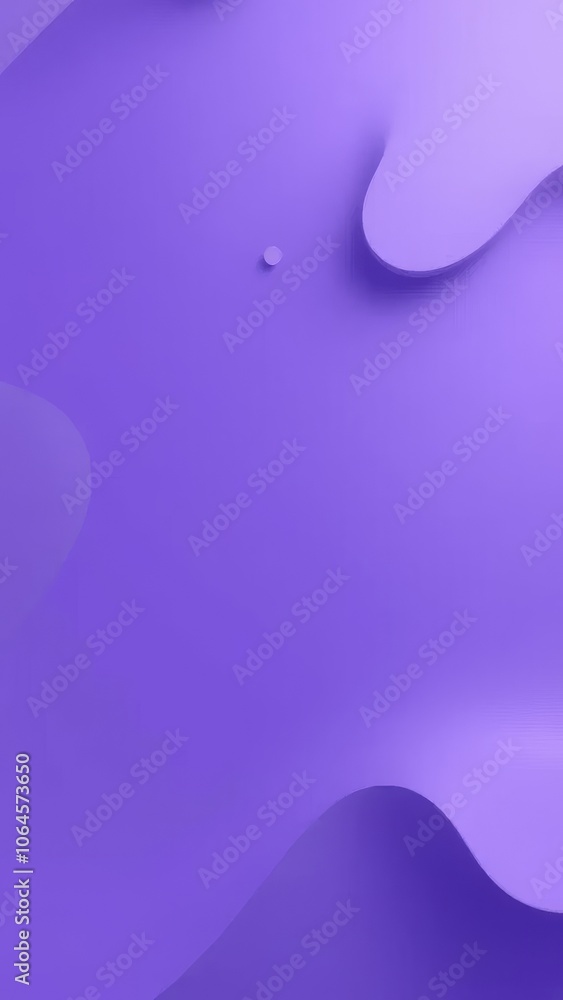 Poster fluid purple abstract background with smooth curves and gradients, creating a modern and dynamic loo