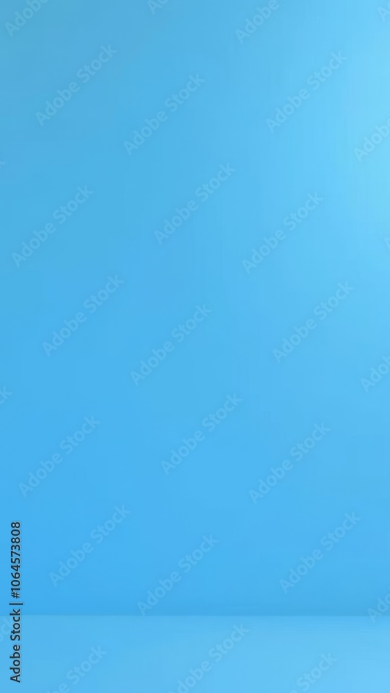 Aufkleber solid blue background with subtle gradient, ideal for clean and modern design projects