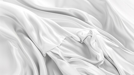 Obraz premium White Dynamic Display Background - a captivating and modern visual. The white dynamic background creates an engaging and stylish scene.