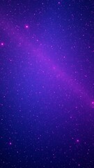 Fototapeta premium Vibrant purple starry sky with a bright cosmic band, ideal for celestial and dreamy designs