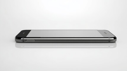 Elegant Glossy Smartphone with White Finish