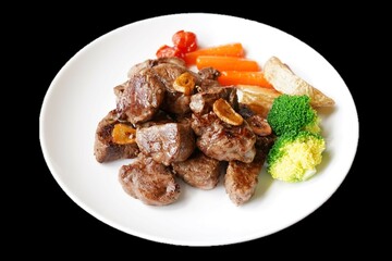 牛肉ヘレ　サイコロステーキ