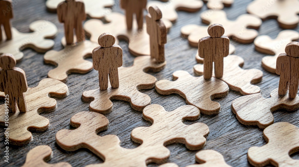 Leinwandbilder enhance your business mindset by solving problems with strategic thinking and collaborative approach
