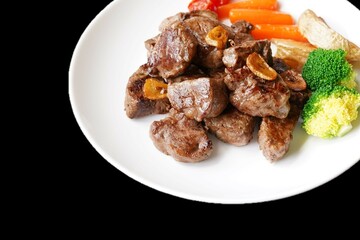 牛肉ヘレ　サイコロステーキ