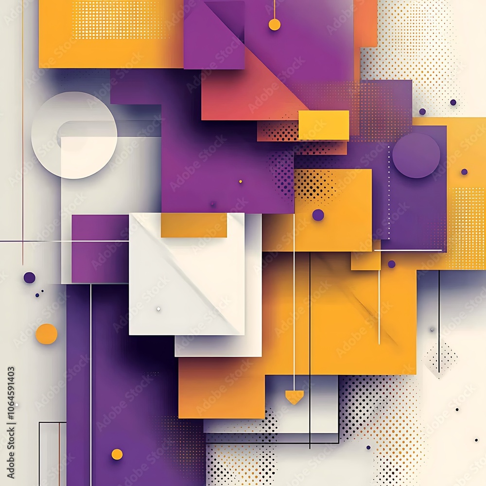 Poster sleek gradient abstract template for websites
