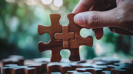 Handing over the final piece how leaders use problem-solving skills to achieve a business mindset vision