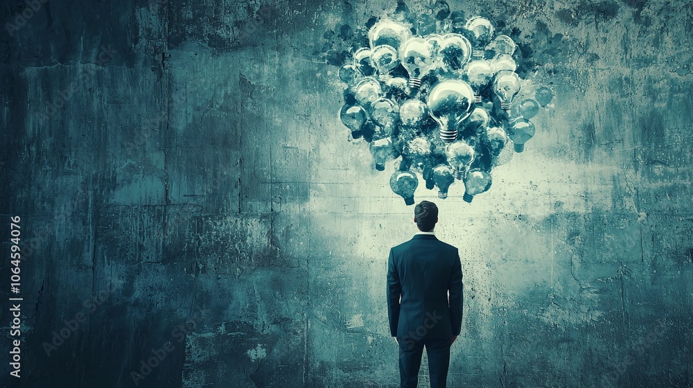 Poster enhance your business mindset by mastering decision-making and discipline for professional success