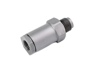 New pressure relief valve white background close up