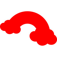 Happy birthday single vector icon