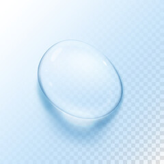 투명하고 컬러풀한 물방울