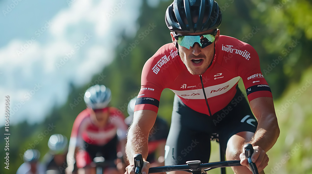 Poster cycling team enhances performance through drafting technique practice