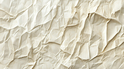 Fototapeta premium A background with crumpled paper texture in neutral tones. 