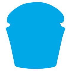 Happy birthday single vector icon