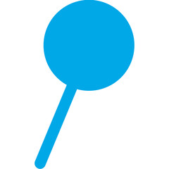 Happy birthday single vector icon