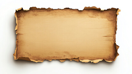 Fototapeta premium Burnt edge paper with sepia tones