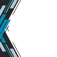 Geometric Modern Border