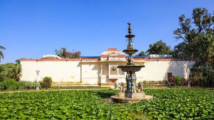 Fototapeta premium Saheliyon-ki-Bari is a major garden and a popular tourist space in Udaipur in India.