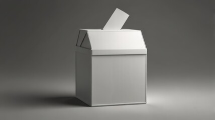 Modern Ballot Box.