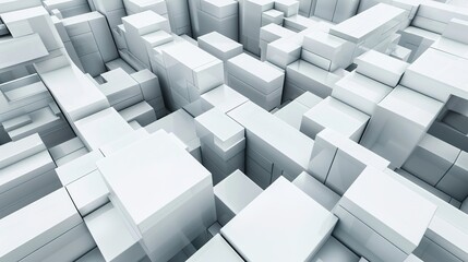 Grey White Line Building Structure 3D Background - a modern and architectural visual. The grey and white lines create a striking and structured atmosphere.