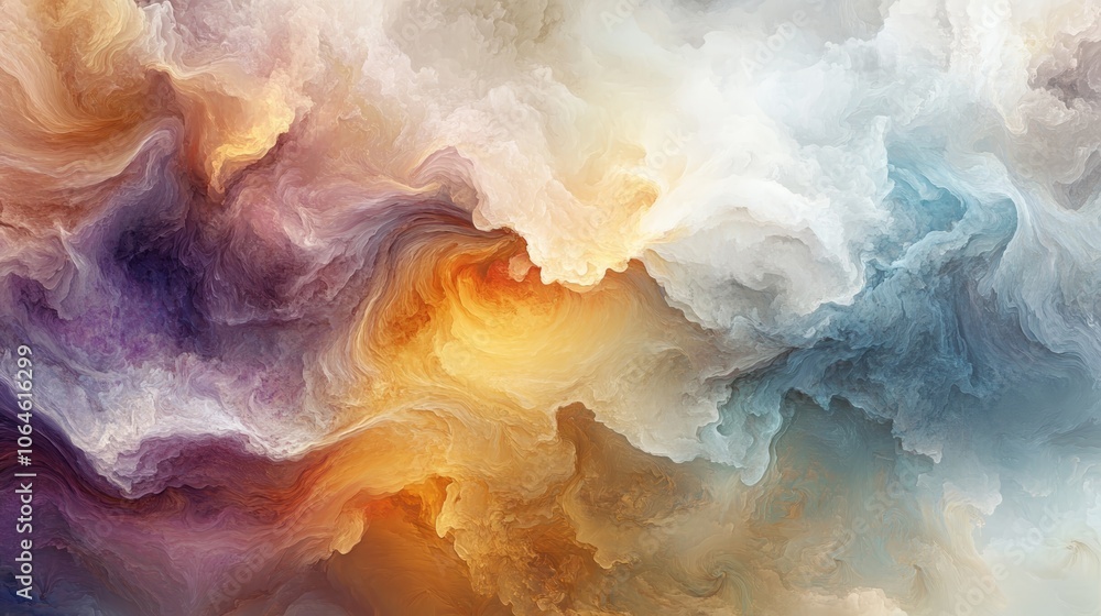 Poster mesmerizing abstract paint background, a dynamic fusion of textures and colors for modern design