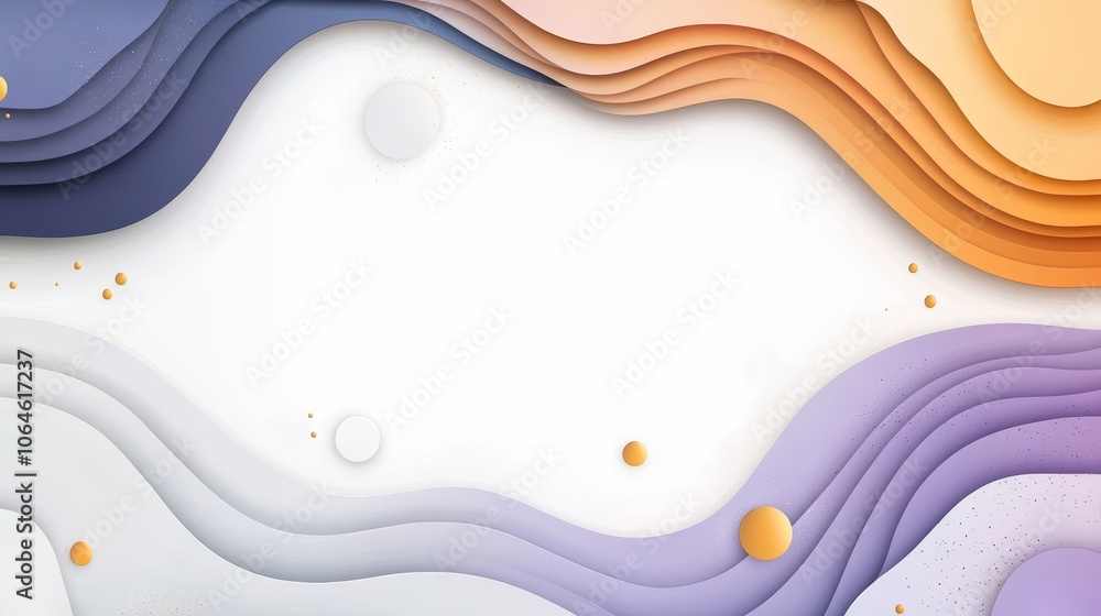Poster Abstract background with colorful shapes, a vibrant and dynamic composition for modern design