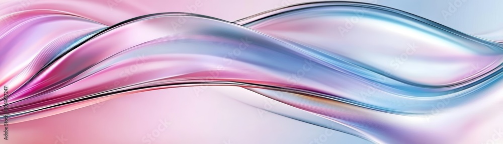 Poster abstract background with flowing wavy lines, a dynamic and vibrant visual design element