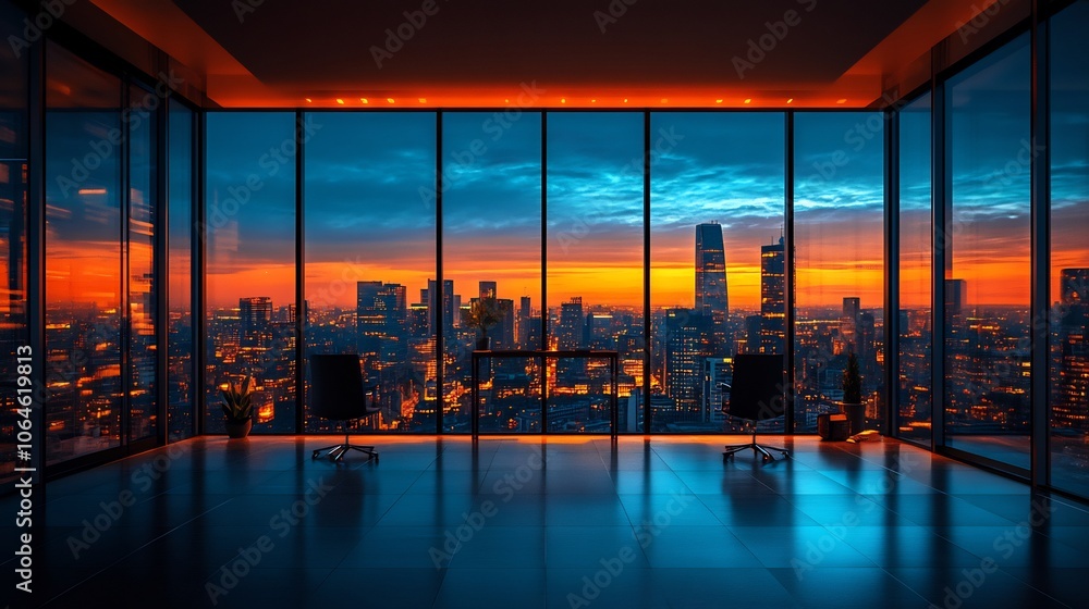 Poster small office setup encrypted cloud storage and secure communications symbolizing cyber protection of