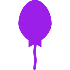 Happy birthday single vector icon