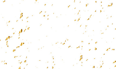 Abstract golden confetti falling down bokeh glitter and zigzag ribbon on transparent background. Design for holyday and celebration background. Vector illustration.