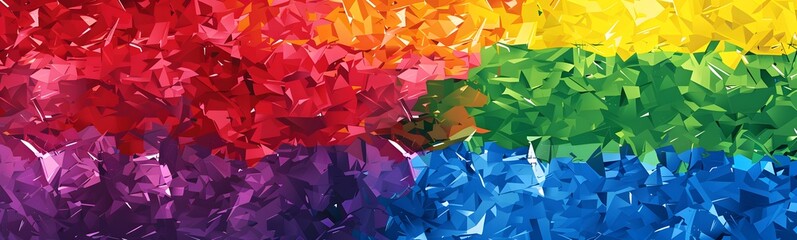 Pride month lgbt gay flag rainbow background lgbtq day poster. Month lgbt pride banner community love transgender heart party hand design proud lgbtqia sign parade peace symbol template festival color