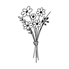 flower book cup silhouette black vector