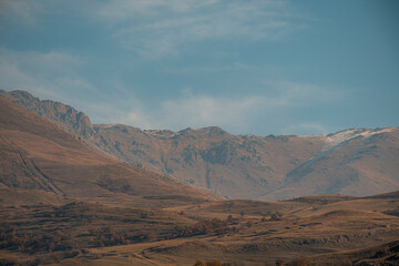 Naklejka premium mountains in the mountains