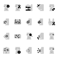 Breast Cancer with Bulk icons