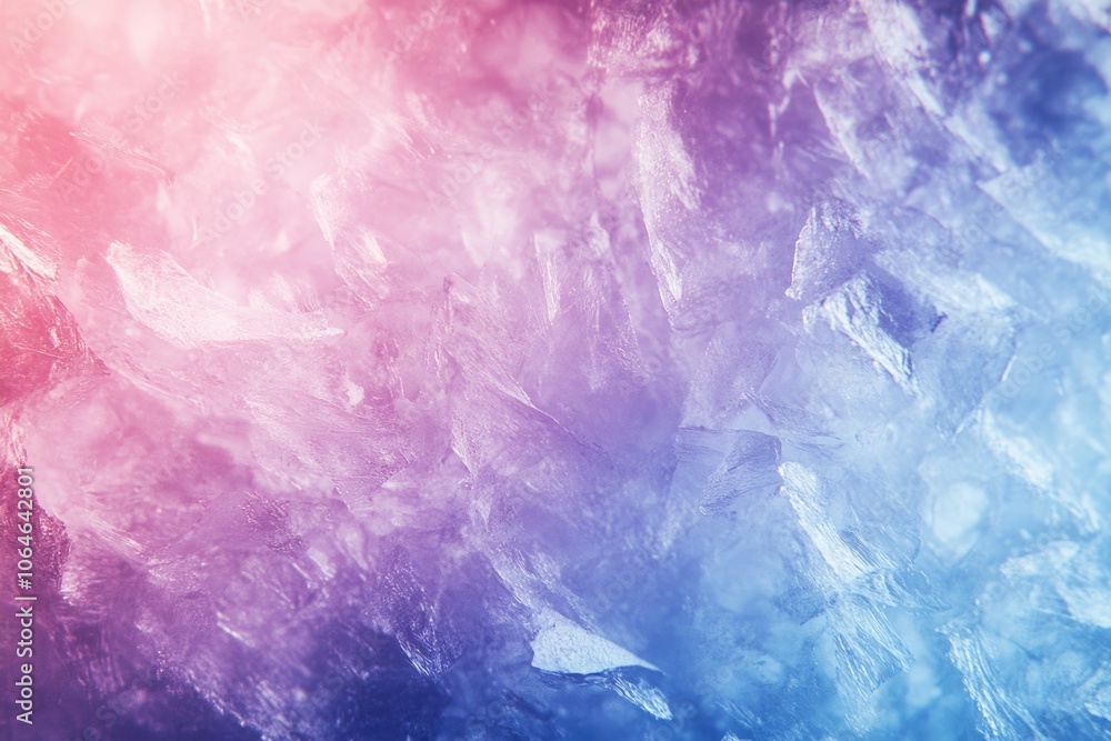 Poster ethereal sky gradient. abstract blue sky gradient with soft glow and ice design texture