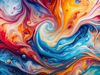 abstract colorful background generative ai