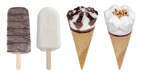 Collection set ice cream