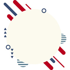 Obraz premium Modern Circle Banner
