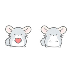 かわいいチンチラ
