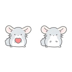 かわいいチンチラ