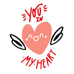 valentine's day lettering