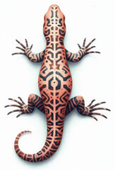 Naklejka premium TRIBAL TATOO トライバル タトゥ 刺青 トカゲ